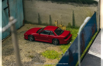 NISSAN Silvia (s13) Vertex (1989), Red