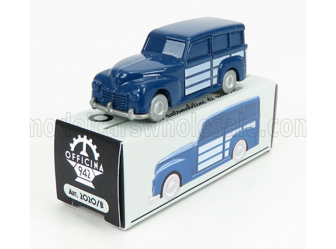 FIAT 1100 Bl Giardinetta Metallica Carrozzeria Monterosa (1958), 2 Tone Blue