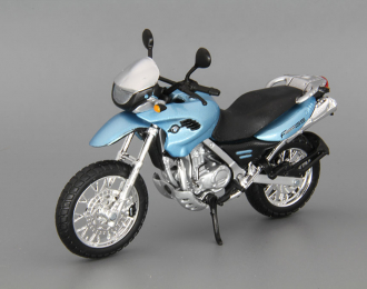 BMW F650GS, light blue / black