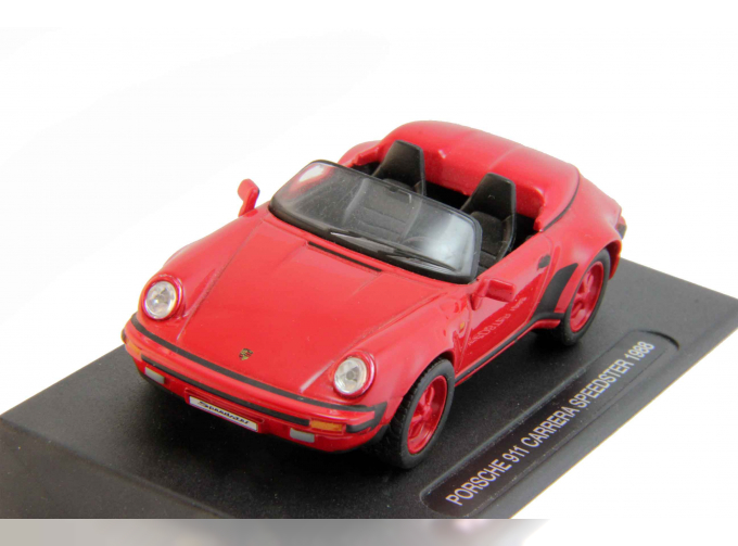 PORSCHE 911 Carrera Speedster (1988), red