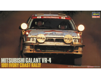 Сборная модель Mitsubishi Galant VR4 Ivory Coast Rally 1991
