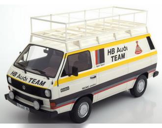 VOLKSWAGEN T3 Box Wagon техничка "HB Audi Team" 1985