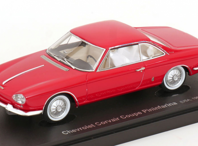 CHEVROLET Corvair Coupe Pininfarina (1962), red
