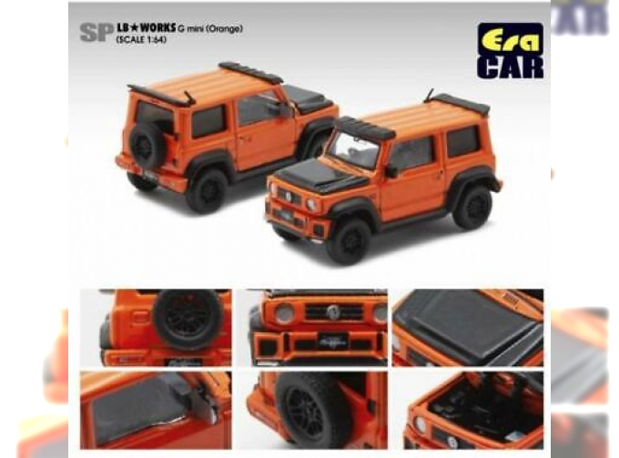 SUZUKI G Mini SP LB Works (2019), orange/black