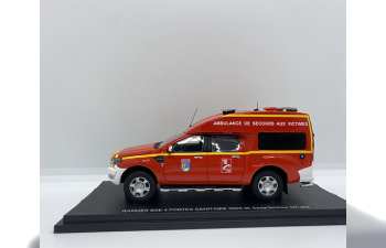 FORD RANGER BSE VAN SDIS 07 SANITAIRE AMBULANCE VEHICULE