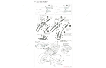 Сборная модель Honda NSR500 All Japan Road Race Championship GP500, (1990)