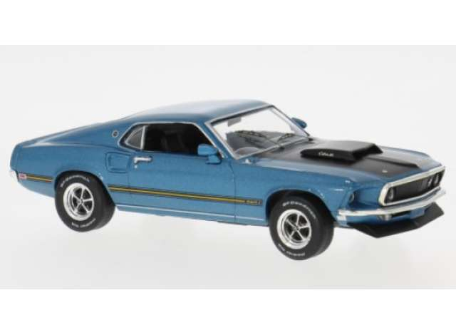 FORD Mustang Mach 1 (1969), blue 