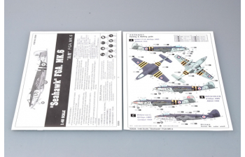 Сборная модель Британский истребитель-бомбардировщик Hawker Seahawk FGA.MK.6