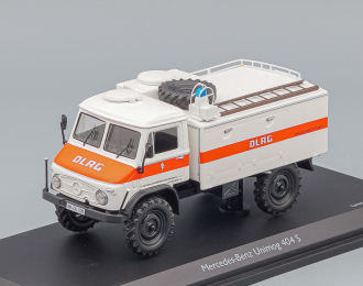 MERCEDES-BENZ Unimog 404 S TLF 8 DLRG 1970, white