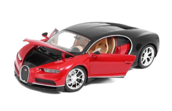 BUGATTI Chiron (2016), Red/Black