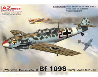 Сборная модель Messerschmitt Bf-109S "Kampf-Zweisitzer Emil"