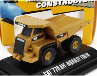 CATERPILLAR Cat770 Cassone Ribaltabile Cava Mineraria - Highway Truck - Cm.5.5, Yellow Black