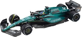 ASTON MARTIN AMR23 F1 #14 Fernando Alonso, green/black