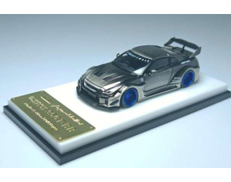 NISSAN LB GTR GT, Black chrome Brushed