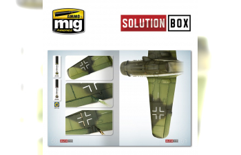 WWII LUFTWAFFE LATE FIGHTERS SOLUTION BOX / Набор для немецких истребителейконца ВМВ