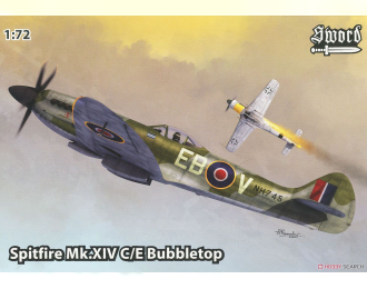 Сборная модель Spitfire Mk.XIV C/E Bubbletop