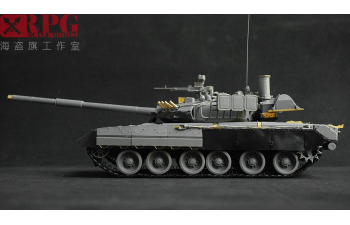 Сборная модель Российский основной боевой танк Т-80У