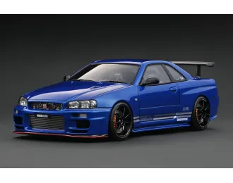 NISSAN Skyline Top Secret 34GT-R (BNR34), blue metallic