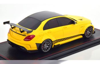 MERCEDES-BENZ AMG C 63 S Darwin Pro Widebody, yellow black