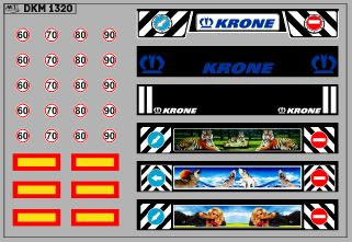 Декаль Брызговик для гузовиков и прицепов вариант 11
