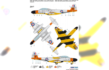 Сборная модель Gloster Meteor TT Mk.20