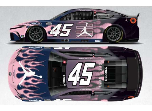 TOYOTA Camry XSE #45 Tyler Reddick *Jordan Brand*, various 2025