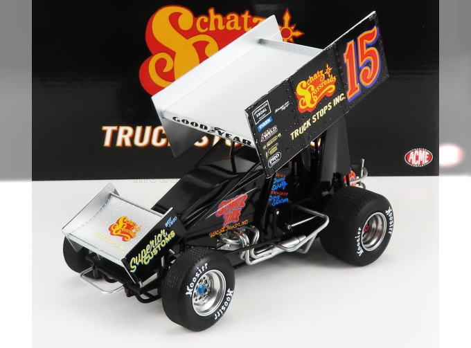 FORD TEAM SCHATS FAMILY CROSSROAD №15 SPRINT CAR SEASON (1994) D.SCHATS, BLACK