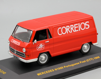 MERCEDES-BENZ N1000 Portuguese Post CTT (1969), red