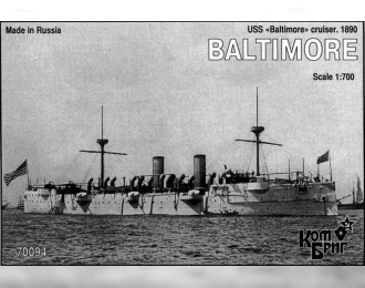 Сборная модель USS Baltimore Крейсер 1890