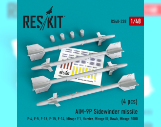 Ракета AIM-9P "Sidewinder" (4 штуки)