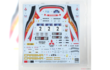 Сборная модель MITSUBISHI LANCER (CARISMA GT) Evolution IV "1997 ACROPOLIS RALLY" (Limited Edition)