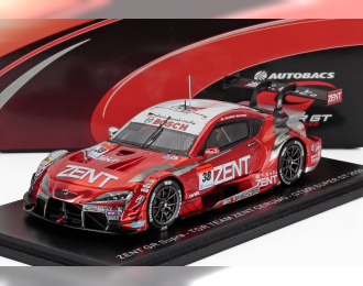 TOYOTA Supra Gr Team Zent Cerumo №38 Gt500 Class Super Gt (2020) Yuji Tachikawa - Hiroaki Ishiura, Red White