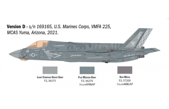 Сборная модель LOCKHEED MARTIN F-35b Military Airplane Lighting Ii 2011