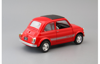 FIAT 500, red