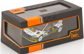 SKODA Fabia RS Rally2 #21 Team Toksport WRC Rally Monte Carlo N.Gryazin/K.Aleksandrov (2025), green/white