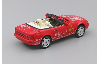 MERCEDES-BENZ SL500 Convertible R129 (1988), red