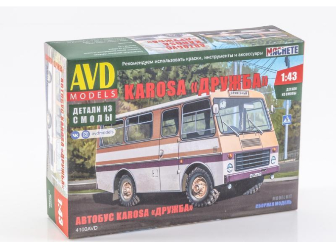 Сборная модель Автобус Karosa "Дружба"