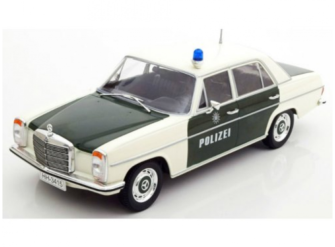 MERCEDES-BENZ 220/8 W115 "Polizei" (1973), green / white
