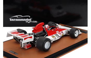 BRM F1 P160e №19 German Gp Clay Regazzoni (with Pilot Figure) (1973), White Red