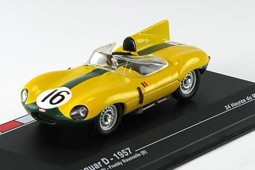 JAGUAR D-Type No 16 24h Le Mans, Frère/Rousselle (1957)