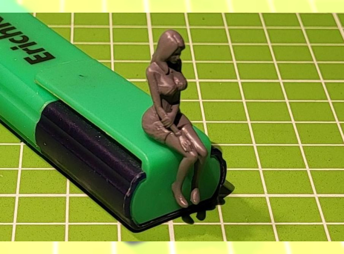 Пассажирка №1 (Без поддержек. Засвечена. Загрунтована)