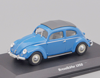 VOLKSWAGEN Beetle Type I Kafer Cabriolet Closed (1950), blue