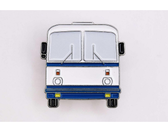 Значок "ЛАЗ-695Н", голубой