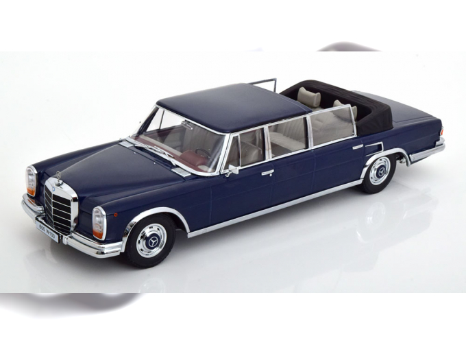 MERCEDES-BENZ 600 LWB W100 Landaulet (1964), dark blue