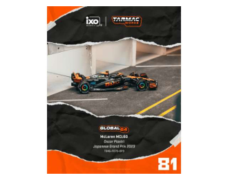 McLaren MCL60 Oscar Piastri Japanese Grand Prix, various 2023