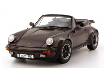 PORSCHE 911 Turbo 3.3 Cabrio (1974) dark brown