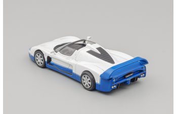 MASERATI MC12, Суперкары 75, white / blue