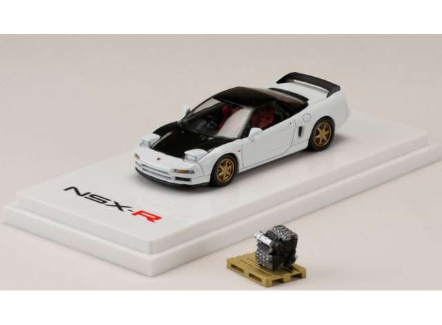 Honda NSX (NA1) Type R Customized Version With Engine Display Model, championship white 1992