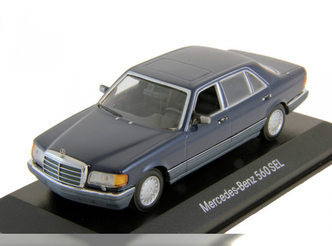 MERCEDES-BENZ 560SEL (W126), blue metallic