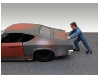 Mechanic Ken, blue (car not included).